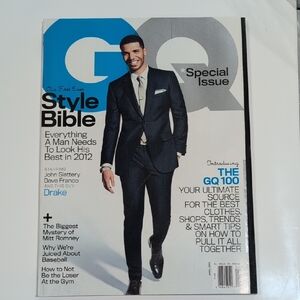 RARE GQ Special Edition Men's magazine Featuring Drake April 2012